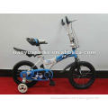 stylish hot selling folding foldable 12"BMX child bicycle with bright color print